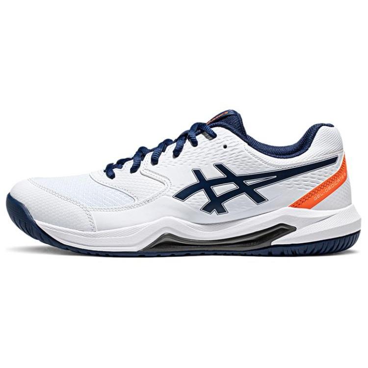 ASICS Gel-Dedicate 8  White Blue Expanse  Men s 1041A408-102 EU 44