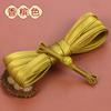 5 Paia Bottoni Nodo Cinese in Tessuto Fatti a Mano Chiusura per Cheongsam Abito Tang Bottoni a Strisce Retrò per Collo Decorativi