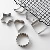 Stainless Steel Star & Moon Cookie and Cake Cutter Molds