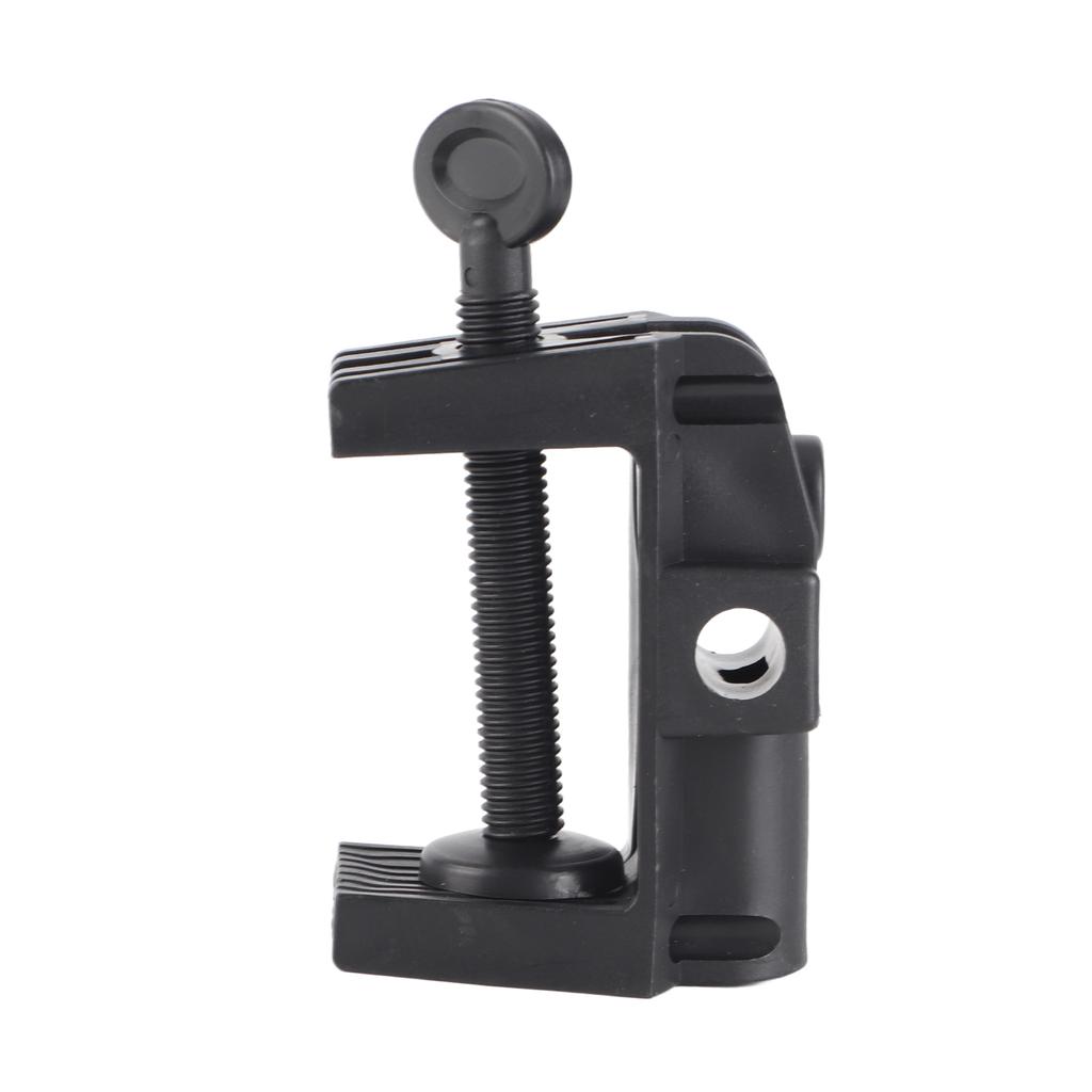 Skrivbords C-klämma ABS Svart Bordsmonteringsklämma för Bordslampa