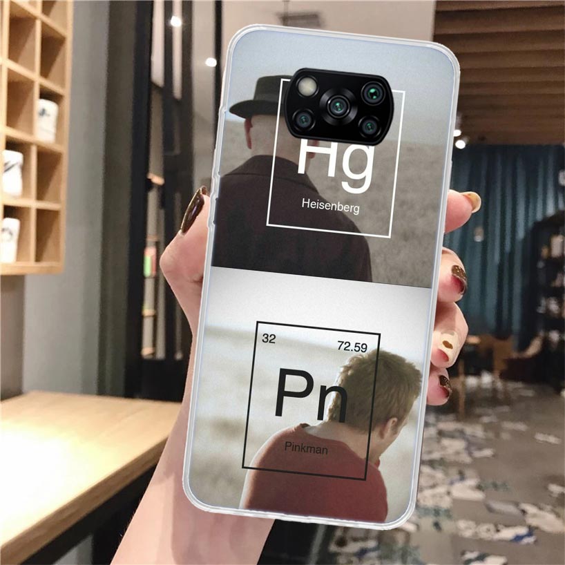Breaking Bad TV Soft Phone Case For Xiaomi Poco X3 Pro X7 X6 X5 X4 NFC F6 F5 M5S M4 M3 F4 Gt F3 F2 F1 M2 Fundas Cover Poco X3 Pr