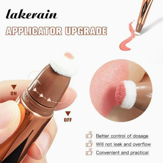 Lakerain Multi-Functional Makeup Stick: Blush, Liquid Contour, Highlight, Nose Shadow, Brightener.