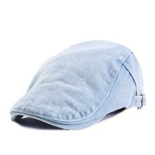 European and American Popular Leather Duck Tongue Beret, Forward Hat, Women's Painter Beret, Newsboy Hat JDBLM-