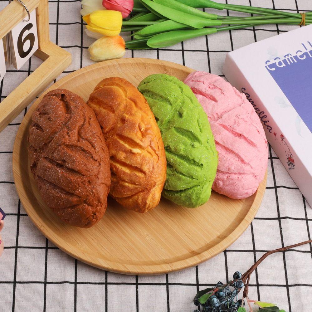 Simulation Food Baked Food Pinch Toy Croissant Puffs Slow Rebound Toy Adults