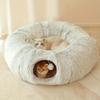 Plush Foldable Cat Tunnel and Cozy Winter Bed