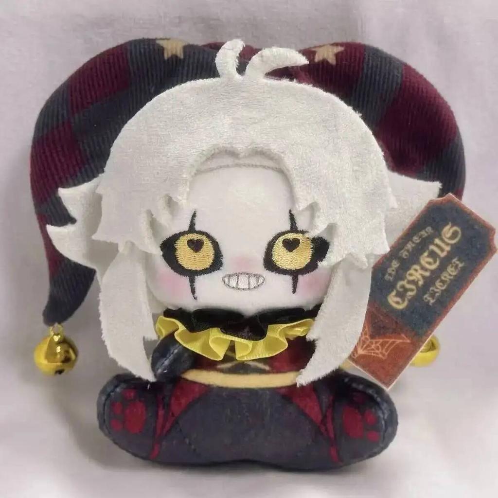 New The Freak Circus Plush Jester Pierrothe Harlequin Freaks Pierrot Plush Doll Toy Anime Game Peripherals Plushie Pendant Gift
