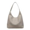 Korean Retro Large Capacity Woven Shoulder Tote - Women's Fashionable Versatile High-End Underarm Bag