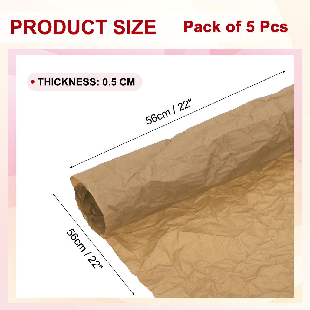 5pcs Flower Wrapping Paper Waterproof Bouquet Wrapping Paper Gift Wrapping Paper Birthday Wedding Ceremonies Paper Sheet