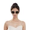 Gucci Horsebit Series Vintage Square Sunglasses Women sunglasses Gray GG0879S-001