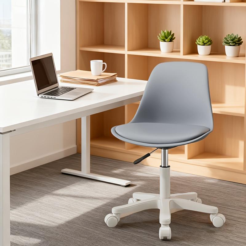 360-Grad-Drehstuhl für das Büro - Moderner, verstellbarer Bürostuhl mit bequemem Sitz und leichtgängigen Rollen
