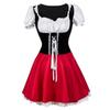 Sexy Disfraces Halloween Cardinal Little Red Riding Hood Costume Small Red Cap Fantasia Carnival Fairy Costumes for Women Cosplay Party Dress