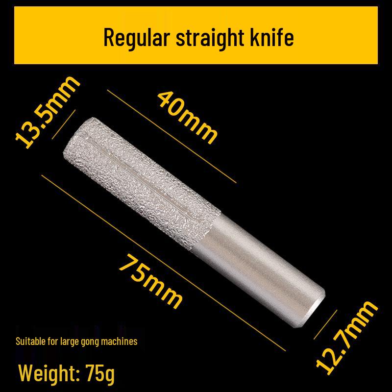 Quartz Stone Knife Diamond Carving Tools - Seam Cutter Head for Countertop Trimming