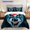 Horror Icons Collage Threepiece Set 1 Duvet Cover 2 Pillowcase Without Core Bedding Set Soft And Comfortable Christmas Birthday Gift