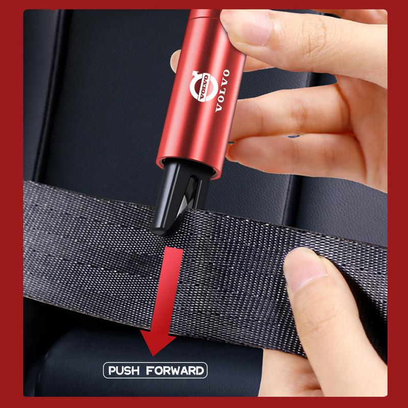 Car Safety Hammer Emergency Window Breaker Seat Belt Cutting Machine For Volvo XC90 V90 V60 XC60 V40 EC40 EX40 S80 S60 S90 C40