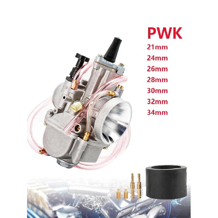 PWK 21 24 26 28 30 32 34 2T 4T Motorcycle Carburetor With Power Jet For Yamaha For Mikuni Koso For ATV Quad UTV