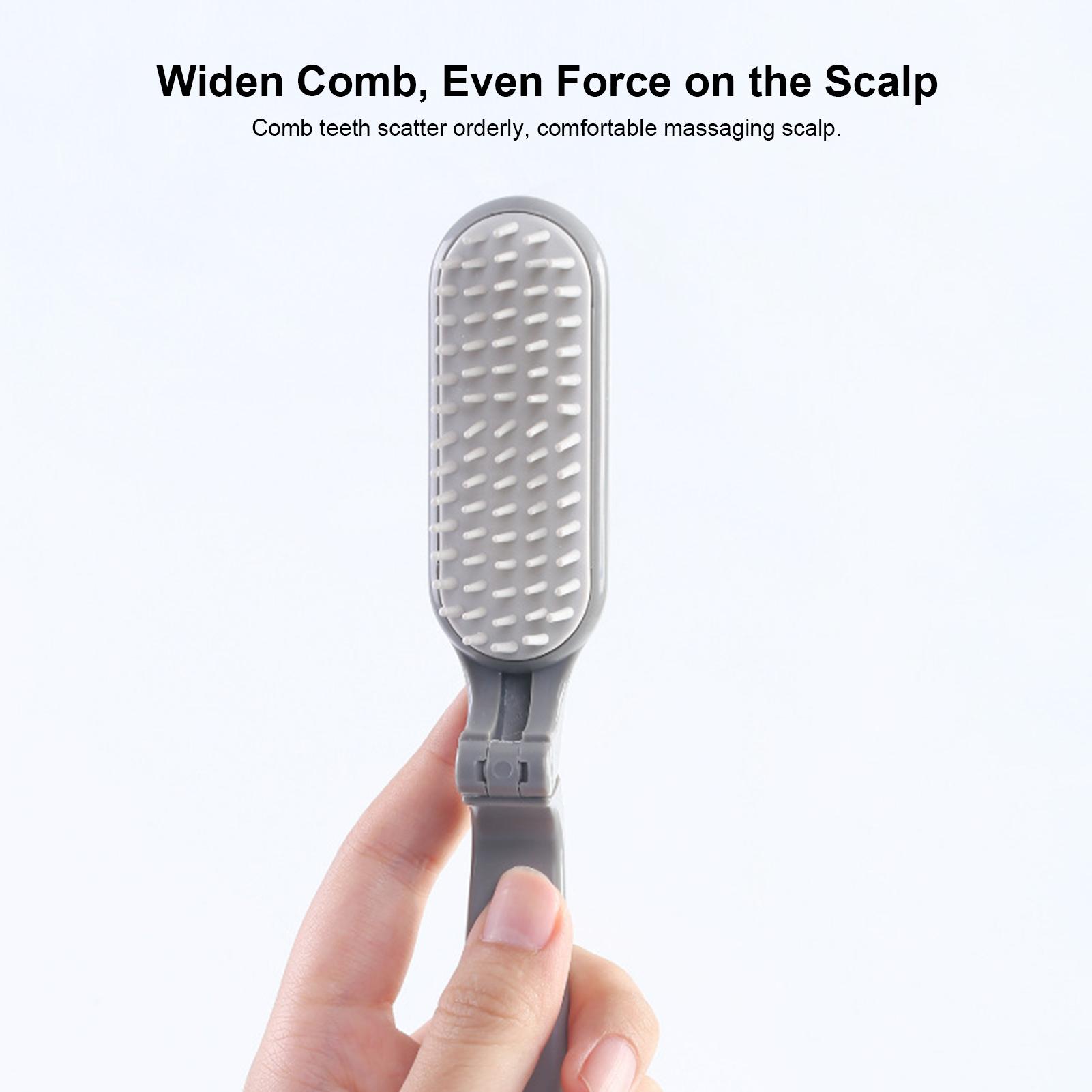 

Portable Hair Combs Folding Compact Massage Combs for Daily Travel Hair Tool