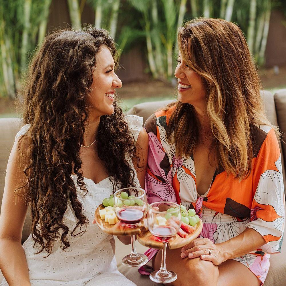 New Wooden Appetizer Plates Elegant Easy To Clean Charcuterie Accessories Durable Cocktail Plate Party