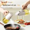 Garrafa de Vidro Dupla Utilização para Azeite e Vinagre, Spray e Despejo à Prova de Vazamentos, Ideal para Uso na Cozinha