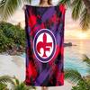 Telo da Spiaggia Asciugatura Rapida Fiorentina FC Stampa Microfibra Assorbente Portatile da Viaggio Asciugamano da Nuoto