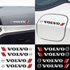 4PCS Car Styling Door Handle Decoration Stickers Decals For Rdesign AWD C30 C70 S40 S60 S70 S80 S90 V40 V50 V60 V70