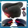 Comfortable Wide Bicycle Saddle for the New 2024 Model + LED Light