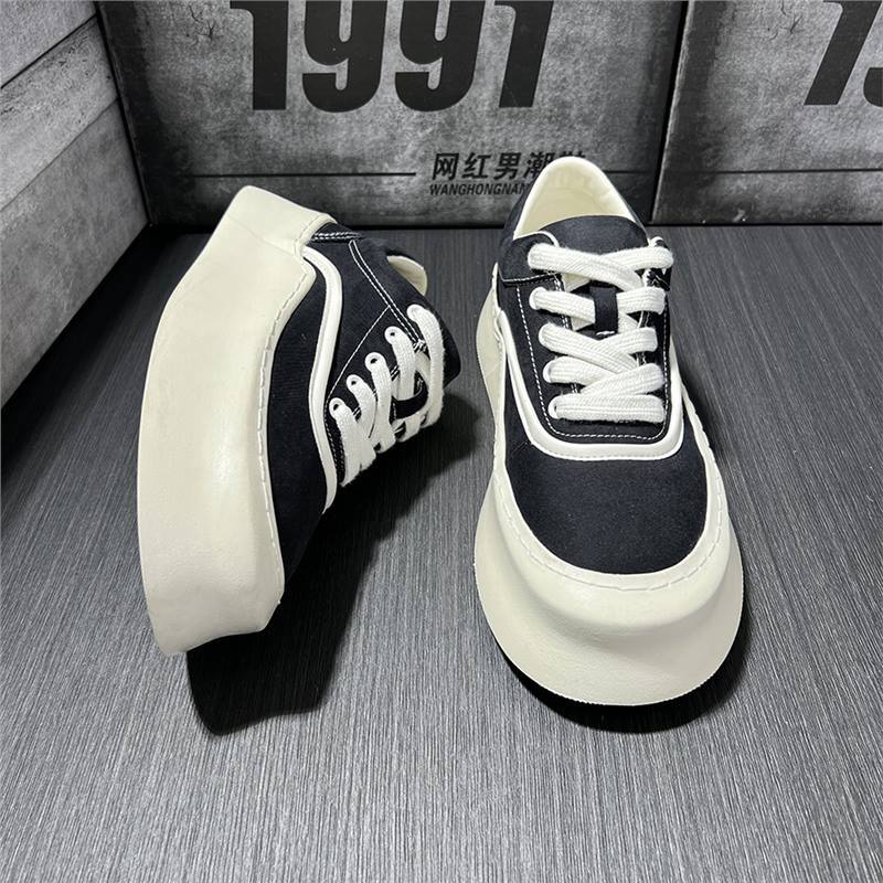 Весенние новые повседневные туфли удобные туфли на толстой подошве yz 38 чёрный