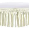 Bed Skirt Elastic Wrap Around Wrinkle Fade & Shrink Resistant Bed Skirt Bed Skirts for Adjustable Bed Easy Fit Dust Ruffle