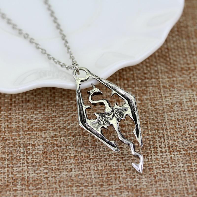Wisiorek Smok Vintage Naszyjnik Choker Męski Dodatek Biżuteryjny