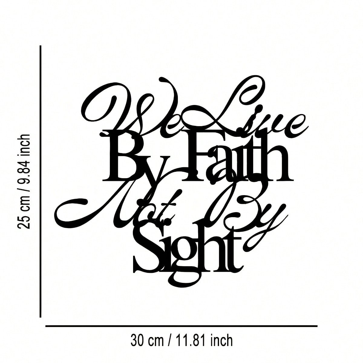 Metal Wall Plaque Bohemian Iron Art Moon Poetic Quote Home Decor Gift Living Room