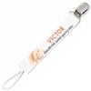 Planetee Pacifier Clip for Name VICTOR Adorable Baby Especially When I Sleep Boy Rabbit | Pacifier Clip Baby Gift