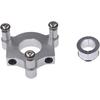 sthus Silver 1" 25mm / 1.5" 38mm CNC Adapter Fits 49cc 50cc 66cc 80cc Motorized Bike