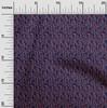 oneOone Cotton Flex Dark Blue Fabric Leaves Sewing Craft Projects Fabric Prints By Yard 40 Inch