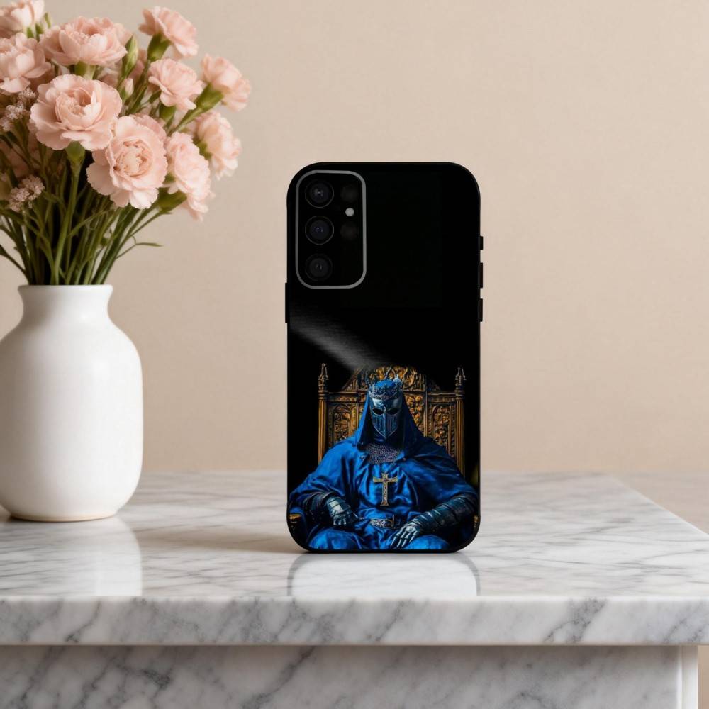 C-Crusaders-S T-Templar-R K-Knight Phone Case For Samsung S25,24,23,22,30,21,10,9,Ultra,Plus,Lite,FE,4,5 G Soft Black Case