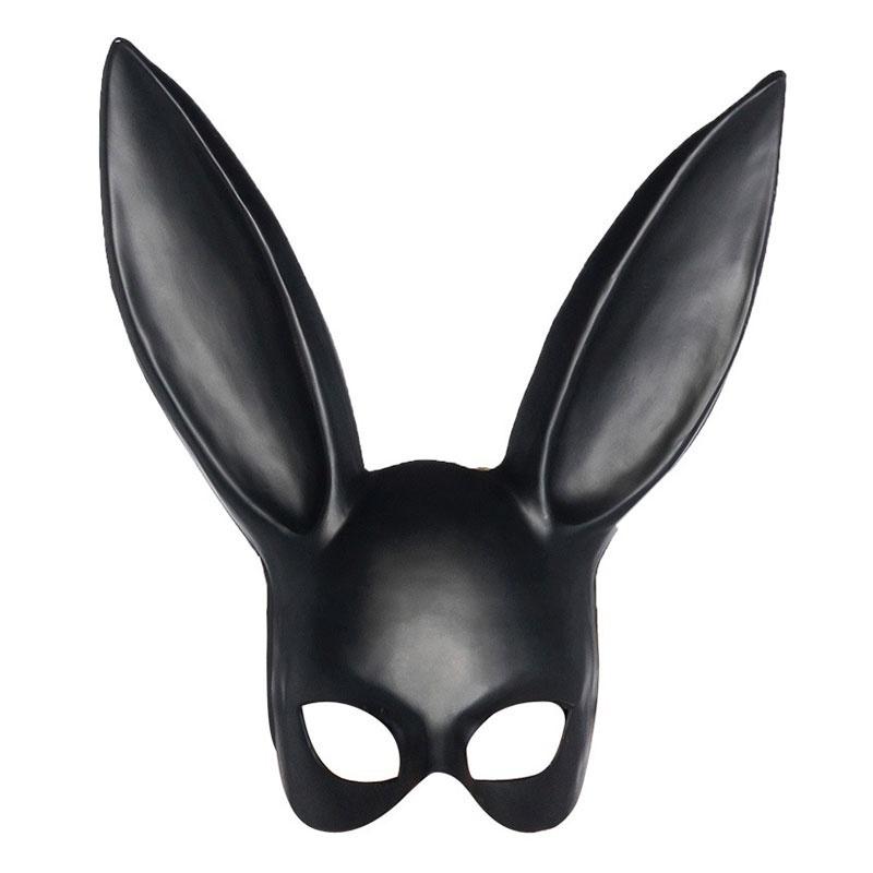 Fshion Kanin Maskerade Maske Sexet Kanin Lang Ører Karneval Halloween Fest Rekvisit Tilbehør