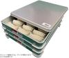 Taniguchi Metal Stackable System 40 X 30 X 4 for and Gyoza Made In Professional Grade Tray, Large, Shallow, Cm, Meat, Fish, Sashimi, Preparation,