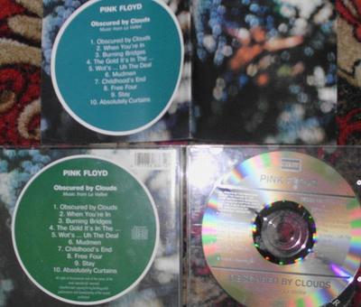 CD PINK FLOYD  Obscured by Clouds CDP7463852 EMI US Rock Used