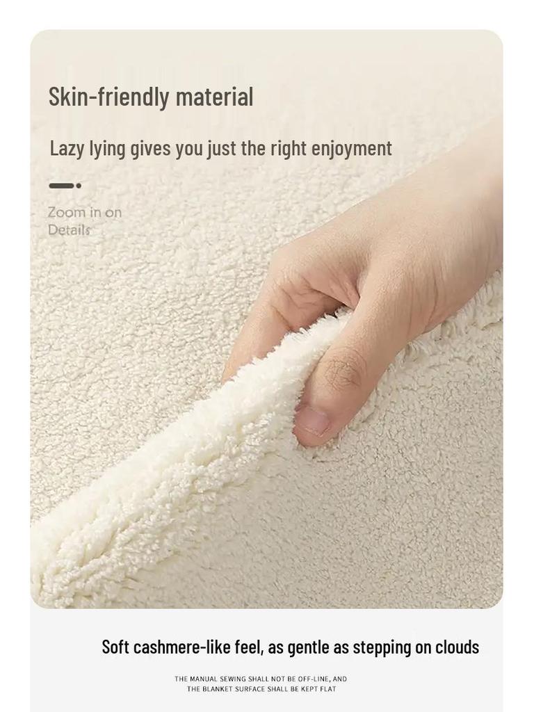 Cream Style Retro French Luxury Bedroom and Living Room Anti-Slip Floor Mat 2024
