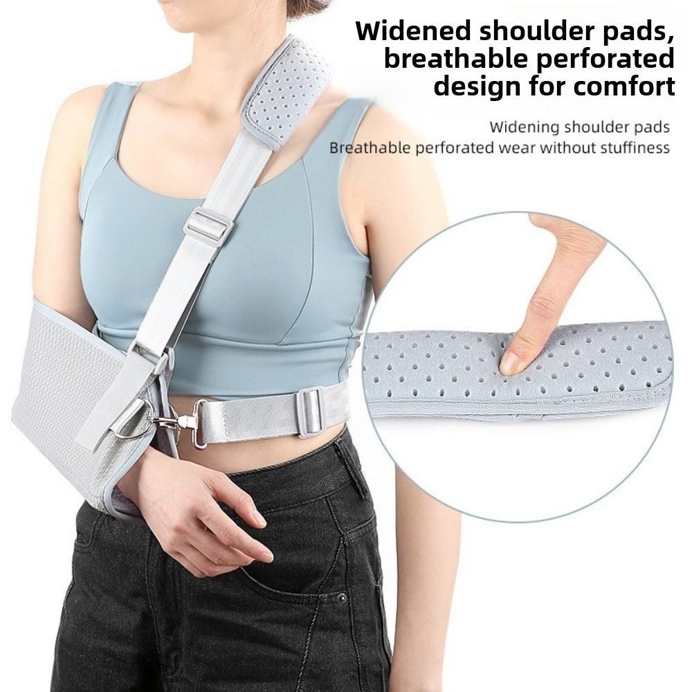 Breathable Forearm Brace Adjustable Strap Elbow Support Strap Wrist Fixed Protector  Adult