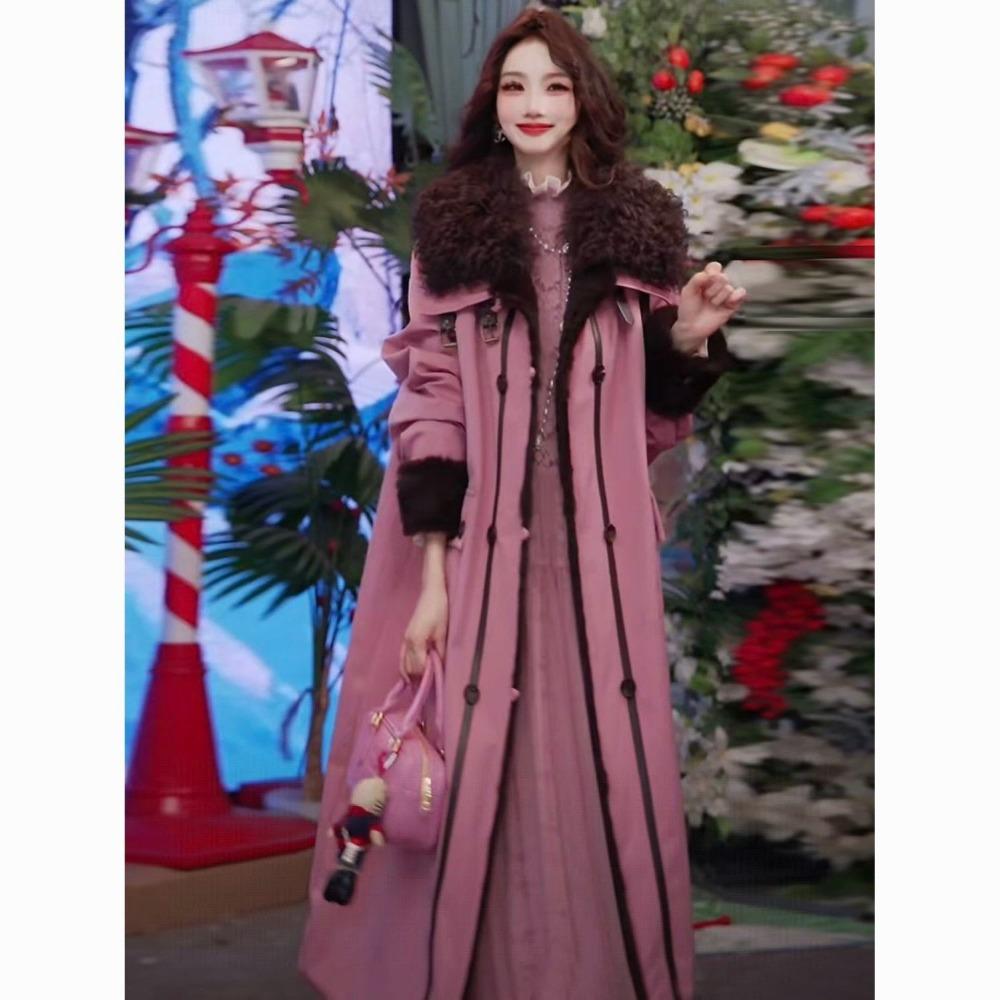 Long Down Coat Winter Fashion Thickened Warm Overcoat Jacket for Women