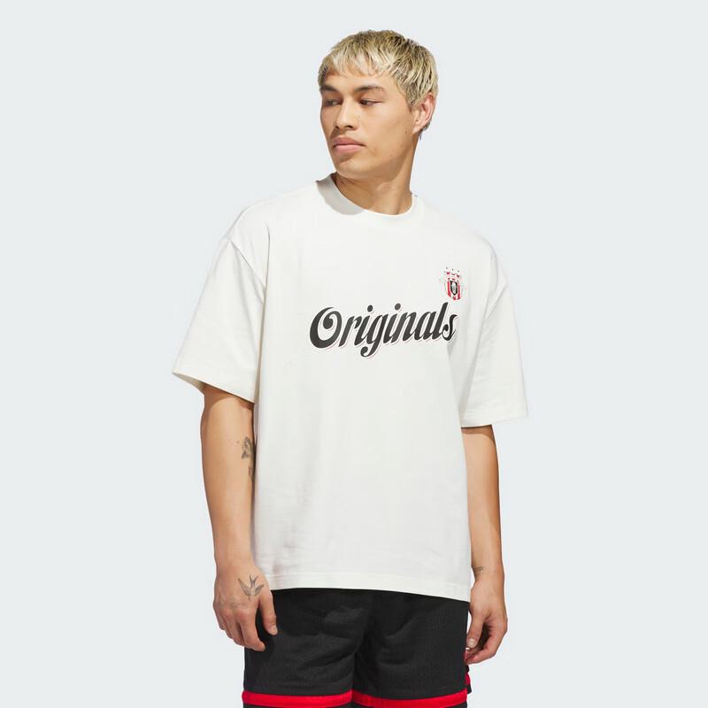 Adidas Originals Unisex Printed Short Sleeve T-Shirt L
