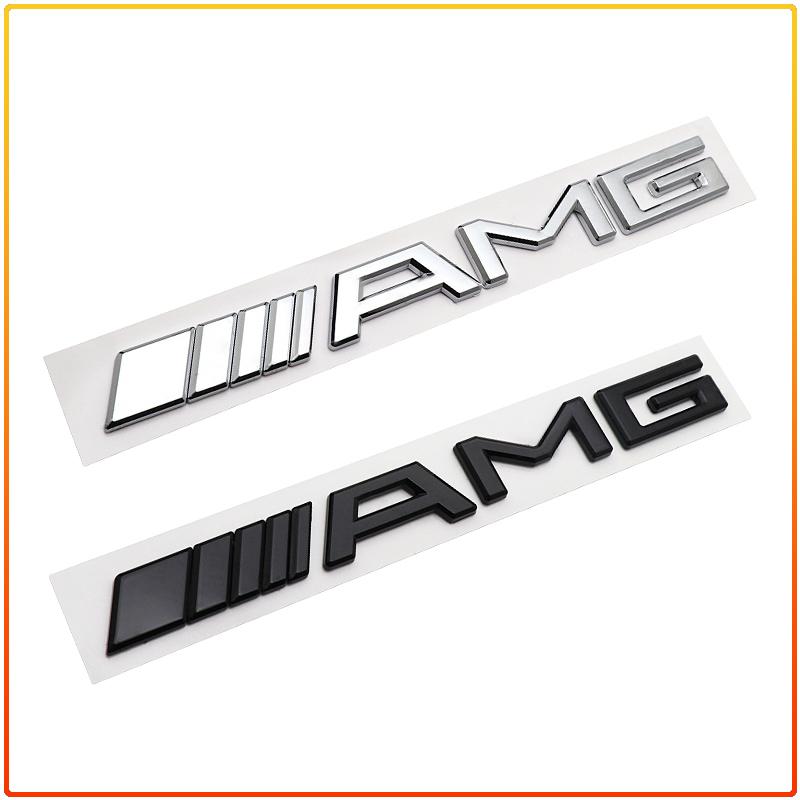 1Pc Auto Rear Body Sticker AMG Badge Logo Emblem for Mercedes Benz W204 W205 W211 W212 W213 W203 W169 W108 W220 X156 GLC A180 Car Label