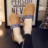 Fashion Home Indoor Linen Slippers Men Women 2025 Summer New Retro Style Couple Home Slippers Non-Slip and Wear-Resistant Couple Sandals