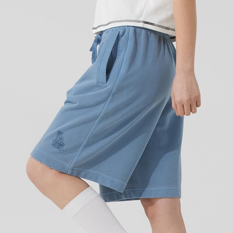 New MLB Casual Shorts Unisex Light Blue 3ASPV2053-07INL