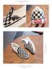 Karierte Slip-On Canvas Schuhe für Kinder - Trendige Sommer-Board-Schuhe für Jungen & Mädchen