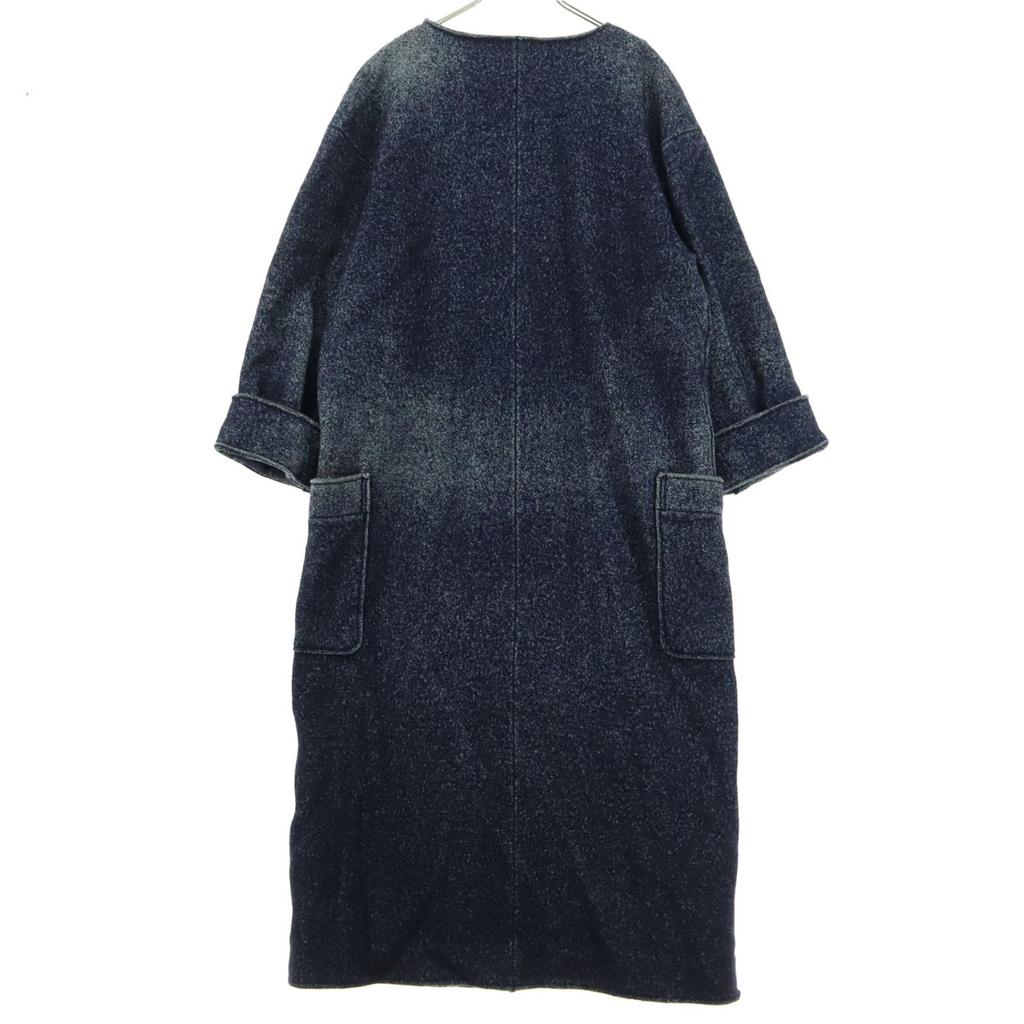 GALERIE VIE Made In Japan Long Sleeve No Color Coat 36 Navy System Women Used