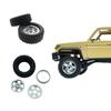 High Strength Metal Hub Tire Set Improves Vehicle Stability And Crawlers Safety For MN82/82S/LC79 Model Enthusiasts