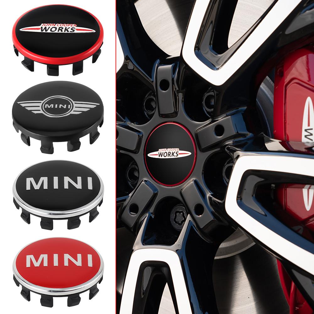 4Pcs 56mm Car Wheel Tire Hub Caps Badge Covers Auto Accessories For MINI Cooper JCW WORKS R55 R56 F55 F56 R57 R58 R59 R60 R50