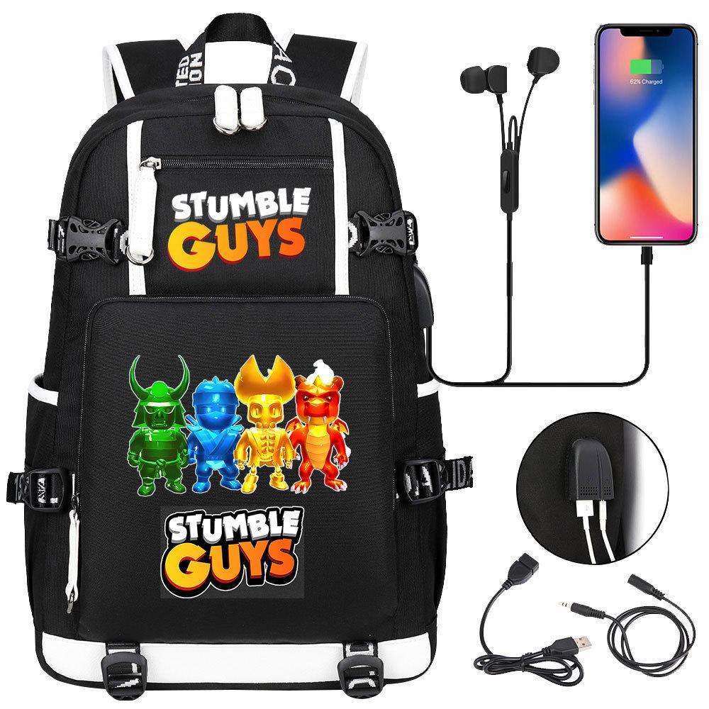 Jungs Rucksack USB Lade Computer Schultasche Business Tasche Wasserdicht Rucksack College Daypack