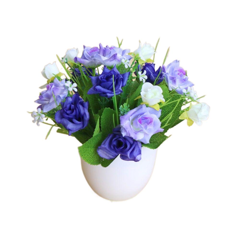 Fake Plants Artificial Potted Plant Plastic False Plants Ornament Simulation Potted Plant  Outdoor