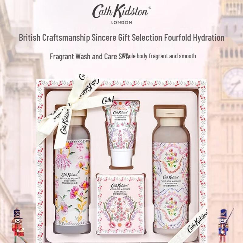 CATH KIDSTON Wild Rose Quince Moisturizing Gift Set